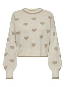JDYROMANCE L/S JACQ. PULLOVER KNT NOOS birch