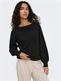 JDYRUE GLITTER L/S BOAT PULLOVE KNT NOOS black