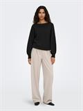 JDYRUE GLITTER L/S BOAT PULLOVE KNT NOOS black