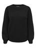 JDYRUE GLITTER L/S BOAT PULLOVE KNT NOOS black