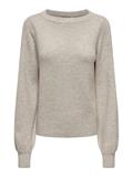 JDYRUE GLITTER L/S BOAT PULLOVE KNT NOOS chateau gray