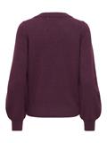 JDYRUE GLITTER L/S BOAT PULLOVE KNT NOOS winetasting