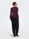 JDYRUE GLITTER L/S BOAT PULLOVE KNT NOOS winetasting