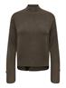 JDYSABRINA L/S HN DETAIL PULLOV KNT NOOS black olive-melange