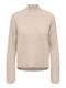 JDYSABRINA L/S HN DETAIL PULLOV KNT NOOS natural melange