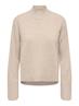 JDYSABRINA L/S HN DETAIL PULLOV KNT NOOS natural melange