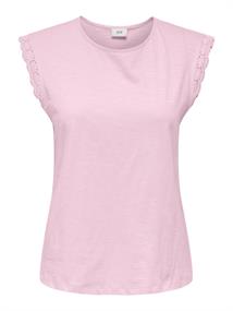 JDYSALVA LIFE S/L CROCHET TOP JRS NOOS fairy tale