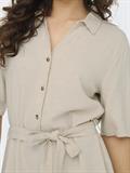 JDYSAY 2/4 MIDI SHIRT DRESS WVN NOOS oatmeal
