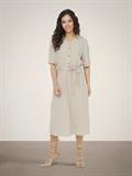 JDYSAY 2/4 MIDI SHIRT DRESS WVN NOOS oatmeal