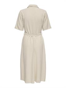 JDYSAY 2/4 MIDI SHIRT DRESS WVN NOOS oatmeal