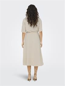 JDYSAY 2/4 MIDI SHIRT DRESS WVN NOOS oatmeal