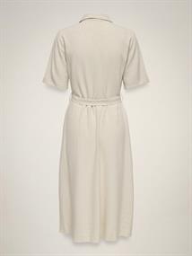 JDYSAY 2/4 MIDI SHIRT DRESS WVN NOOS oatmeal