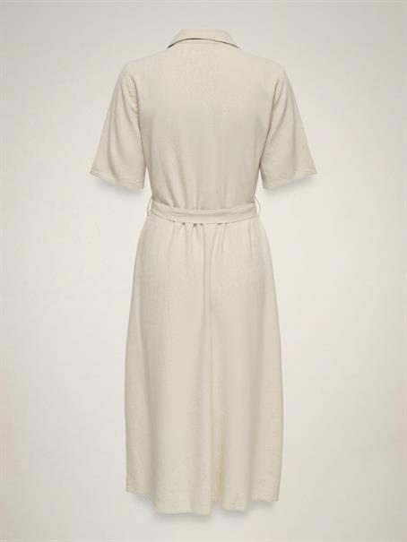 JDYSAY 2/4 MIDI SHIRT DRESS WVN NOOS oatmeal