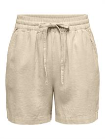 JDYSAY HW LINEN STRING SHORTS WVN NOOS oatmeal