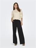 JDYSAY HW LINEN WIDE PANT WVN NOOS black