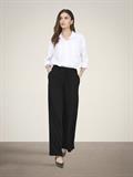JDYSAY HW LINEN WIDE PANT WVN NOOS black