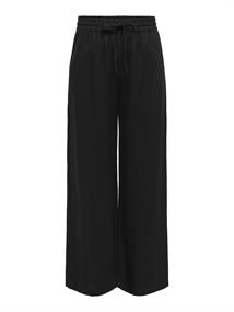 JDYSAY HW LINEN WIDE PANT WVN NOOS black