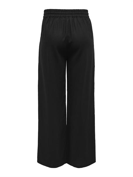 JDYSAY HW LINEN WIDE PANT WVN NOOS black