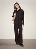 JDYSAY HW LINEN WIDE PANT WVN NOOS chocolate torte