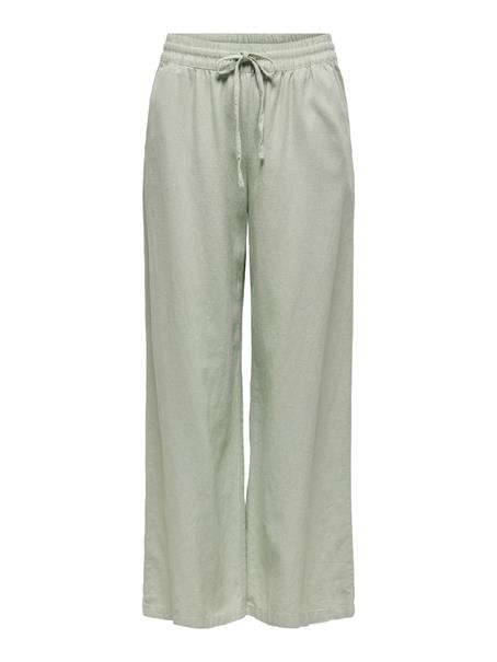 JDYSAY HW LINEN WIDE PANT WVN NOOS desert sage
