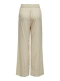 JDYSAY HW LINEN WIDE PANT WVN NOOS oatmeal