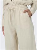JDYSAY HW LINEN WIDE PANT WVN NOOS oatmeal