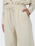JDYSAY HW LINEN WIDE PANT WVN NOOS oatmeal