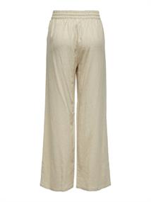 JDYSAY HW LINEN WIDE PANT WVN NOOS oatmeal
