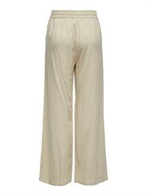 JDYSAY HW LINEN WIDE PANT WVN NOOS oatmeal