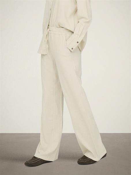 JDYSAY HW LINEN WIDE PANT WVN NOOS oatmeal