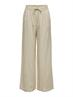 JDYSAY HW LINEN WIDE PANT WVN NOOS oatmeal