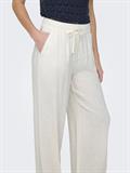 JDYSAY HW LINEN WIDE PANT WVN NOOS snow white