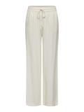 JDYSAY HW LINEN WIDE PANT WVN NOOS snow white