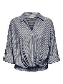 JDYSELMA L/S KNOT LUREX SHIRT WVN cloud dancer1