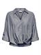 JDYSELMA L/S KNOT LUREX SHIRT WVN cloud dancer1