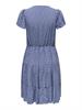 JDYSEZEN LIFE S/S BUTTON DRESS WVN DIA blue indigo