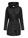 JDYSHELBY BELT RAINCOAT OTW SIE black