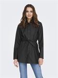 JDYSHELBY BELT RAINCOAT OTW SIE black