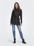 JDYSHELBY BELT RAINCOAT OTW SIE black