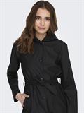 JDYSHELBY BELT RAINCOAT OTW SIE black