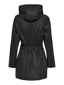 JDYSHELBY BELT RAINCOAT OTW SIE black