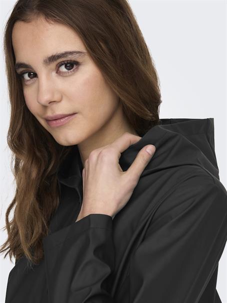 JDYSHELBY BELT RAINCOAT OTW SIE black