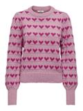 JDYSIGRID LIFE L/S ON PUFF PULL KNT NOOS lilas