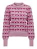 JDYSIGRID LIFE L/S ON PUFF PULL KNT NOOS lilas