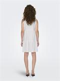 JDYSILAS S/L SHIRT DRESS WVN cloud dancer