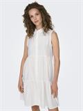 JDYSILAS S/L SHIRT DRESS WVN cloud dancer