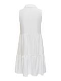 JDYSILAS S/L SHIRT DRESS WVN cloud dancer