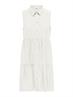 JDYSILAS S/L SHIRT DRESS WVN cloud dancer