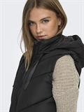 JDYSKYLAR HOOD WAISTCOAT OTW NOOS black