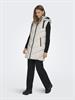 JDYSKYLAR HOOD WAISTCOAT OTW NOOS chateau gray